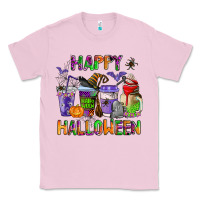 Bubblegum Pink happy halloween coffee cups Classic Tee - AdoDesignShop