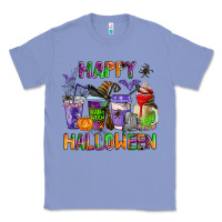 Colony Blue happy halloween coffee cups Classic Tee - AdoDesignShop