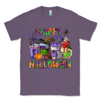Lavender happy halloween coffee cups Classic Tee - AdoDesignShop