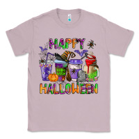 Lilac happy halloween coffee cups Classic Tee - AdoDesignShop