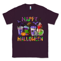 Plum happy halloween coffee cups Classic Tee - AdoDesignShop