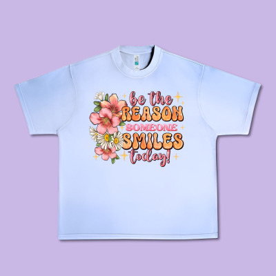 Be The Reason Someone Smiles Today Urban Heavy Tee Designed By Jahusdesignshop
