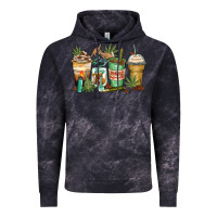 Cloud Black highly caffeinated coffee cups Vintage Hoodie - Zillion Design Studio