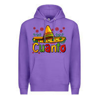 Purple Cuanto my fourth mexican birthday Premium Hoodie - Jasminsmagicworld