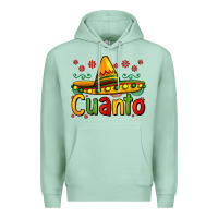 Seafoam Cuanto my fourth mexican birthday Premium Hoodie - Jasminsmagicworld