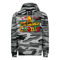 Slate Camo Cuanto my fourth mexican birthday Premium Hoodie - Jasminsmagicworld