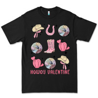 Black howdy valentine Premium Tee - MaliasSmallBusiness