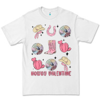 White howdy valentine Premium Tee - MaliasSmallBusiness