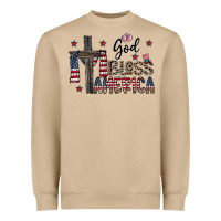 God Bless America Heavyweight Sweatshirt | Teevron