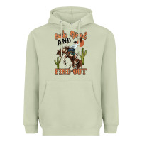 Matcha buck around and find out rodeo cowboy Heavyweight Hoodie - MaliasSmallBusiness