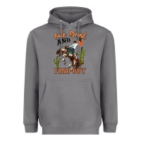Storm buck around and find out rodeo cowboy Heavyweight Hoodie - MaliasSmallBusiness