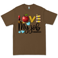 Cacao love my job teacher life Premium Tee - BarkalooDesign