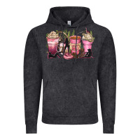 Vintage Black let's go girls coffee cups Vintage Hoodie - Zillion Design Studio