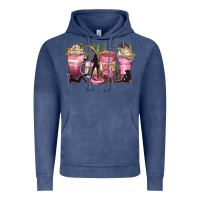 Vintage Denim let's go girls coffee cups Vintage Hoodie - Zillion Design Studio