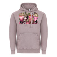 Vintage Zinc let's go girls coffee cups Vintage Hoodie - Zillion Design Studio