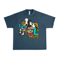 Midnight Navy hay girl hay Urban Heavy Tee - AdoDesignShop