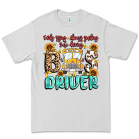 Dove Grey early rising always smiling safe driving bus drive Premium Tee - MaliasSmallBusiness