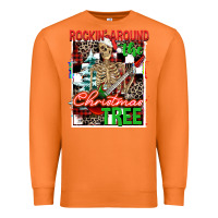 Carrot Rockin' around the Christmas tree skeleton Premium Sweatshirt - NancyCooperArtShop