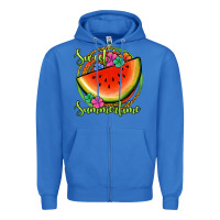 True Royal sweet summertime watermelon Zipper Hoodie - Jasminsmagicworld