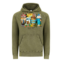 Vintage Olive louisiana coffee cups Vintage Hoodie - Zillion Design Studio
