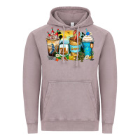 Vintage Zinc louisiana coffee cups Vintage Hoodie - Zillion Design Studio