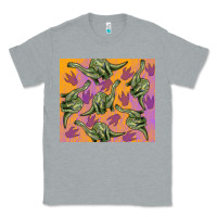 Heather Grey dinosaur brontosaurus Classic Tee - Artiststas