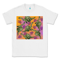 White dinosaur brontosaurus Classic Tee - Artiststas