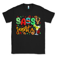 Black sassy senorita Classic Tee - LillyAllenDesigns