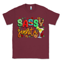 Burgundy sassy senorita Classic Tee - LillyAllenDesigns
