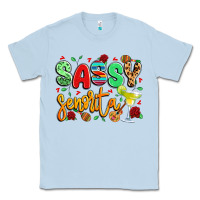 Dusty Blue sassy senorita Classic Tee - LillyAllenDesigns