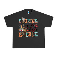 Pigment Black cooking is love made edible Urban Heavy Tee - AdoDesignShop