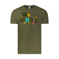 Vintage Olive summer Vintage Tee - CowhideDigitalArt