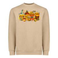 Mushroom bee drink Heavyweight Sweatshirt - RacoonDesign