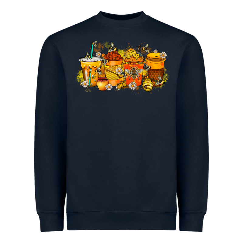 Bee Drink Heavyweight Sweatshirt by RacoonDesign | Teevron