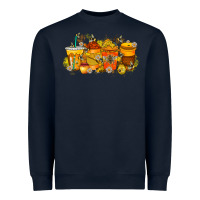 Navy bee drink Heavyweight Sweatshirt - RacoonDesign