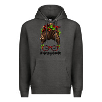 Charcoal Heather christmas merry mama Premium Hoodie - Jasminsmagicworld