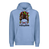 Colony Blue christmas merry mama Premium Hoodie - Jasminsmagicworld
