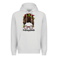 Dove Grey christmas merry mama Premium Hoodie - Jasminsmagicworld