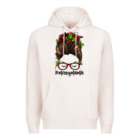 Pale Pink christmas merry mama Premium Hoodie - Jasminsmagicworld