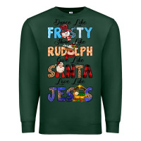 Sports Green Dance Like Frosty Shine Like Rudolph Give Like Premium Sweatshirt - MaliasSmallBusiness