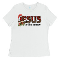 White jesus in the reason Ladies Tee - AdoDesignShop