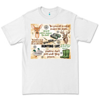 White hunting life Premium Tee - MaliasSmallBusiness