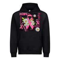 Black Breast Cancer Urban Hoodie - NancyCooperArtShop