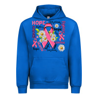 Cobalt Breast Cancer Urban Hoodie - NancyCooperArtShop
