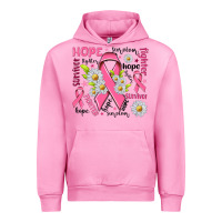 Fuchsia Pink Breast Cancer Urban Hoodie - NancyCooperArtShop