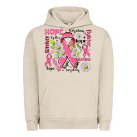 Pigment French Oak Breast Cancer Urban Hoodie - NancyCooperArtShop