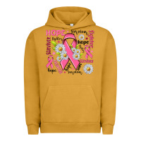 Pigment Peanut Butter Breast Cancer Urban Hoodie - NancyCooperArtShop