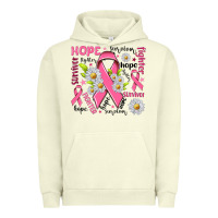 Pigment Pistachio Breast Cancer Urban Hoodie - NancyCooperArtShop