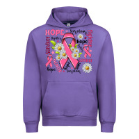 Tulip Breast Cancer Urban Hoodie - NancyCooperArtShop