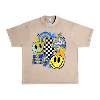 French Oak retro down syndrome awareness Urban Heavy Tee - JahusDesignShop